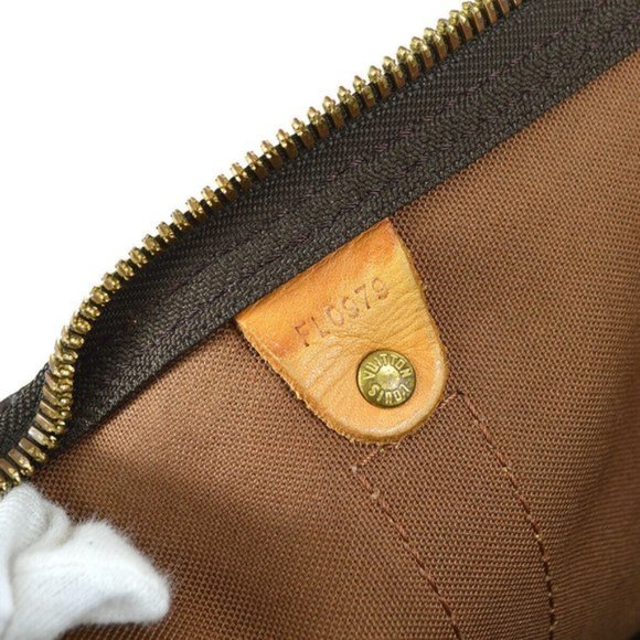 LOUIS VUITTON TRAVEL HAND BAG MONOGRAM KEEPALL 50 - Picture 8 of 16